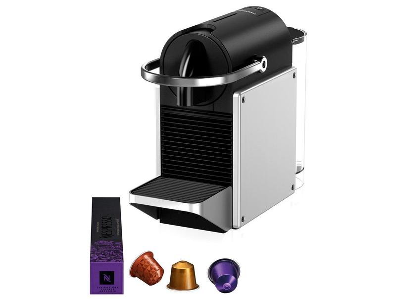 Cafeteira Espresso Pixie Prata - Cafeteira Nespresso - Magazine Luiza