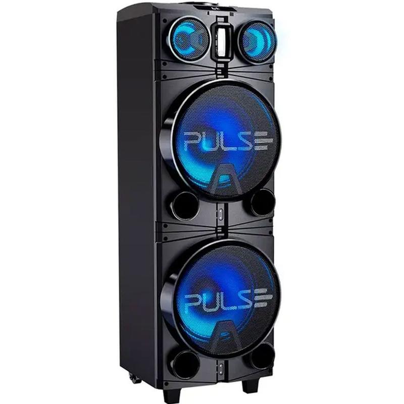 Caixa de Som Amplificada Pulse Torre Storm 2 1500W RMS Bluetooth