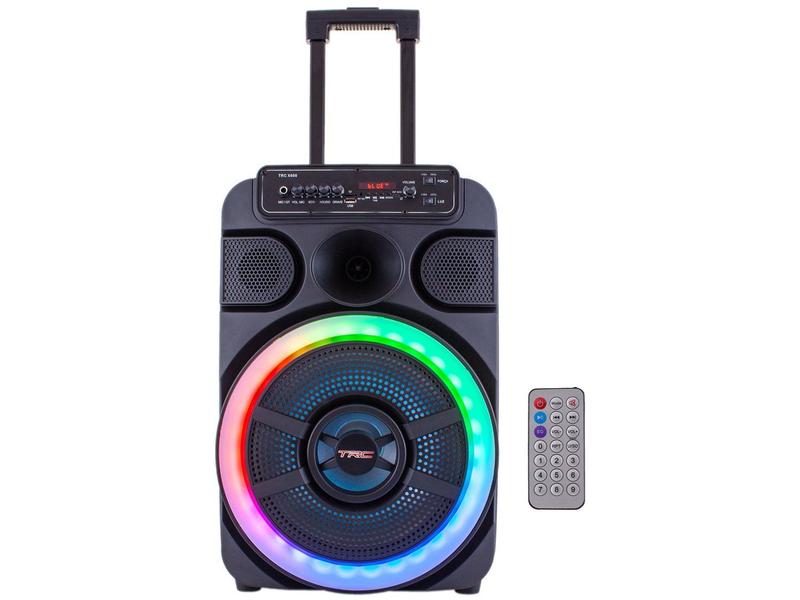 Caixa de Som TRC X600 Bluetooth Amplificada - 600W 12” com