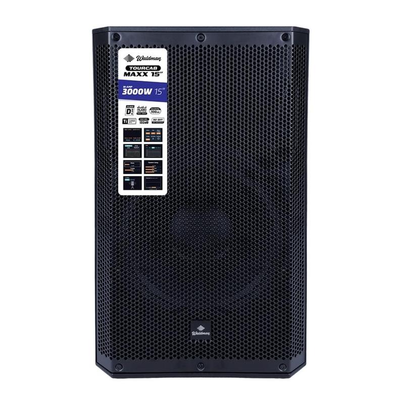 Caixa waldman amplificada ativa 15 tc-3000 maxx - Caixas de Som