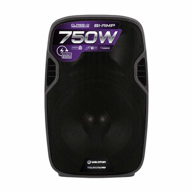 Caixa Waldman RC750X Ativa 750 Watts 1x15 - Caixas de Som