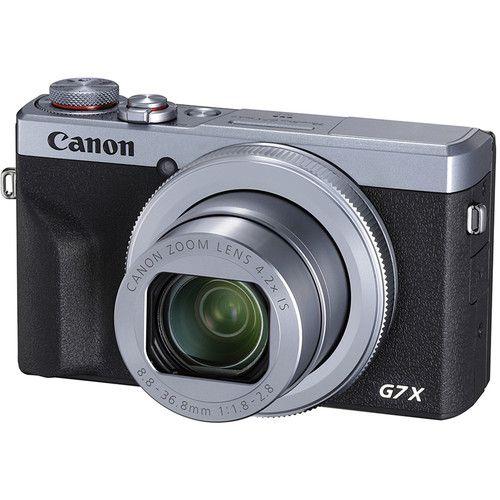 Câmera canon powershot g7 x mark iii prata - Bolsa e Capa para