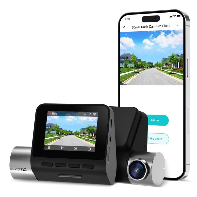 [新品] Dash cam 70mai A500S Câmera de Painel 70mai A500S 3K UHD - 1944P com GPS e WiFi