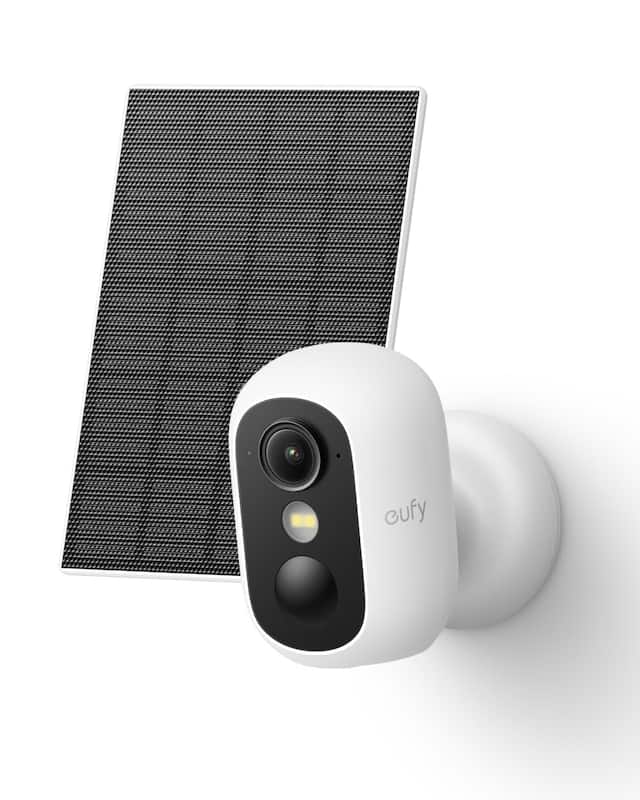 防犯カメラ Eufy eufyCam C35 2-Cam Kit + Solar Panel Câmera de Segurança eufyCam C35 com Painel Solar Sem Fio IP67