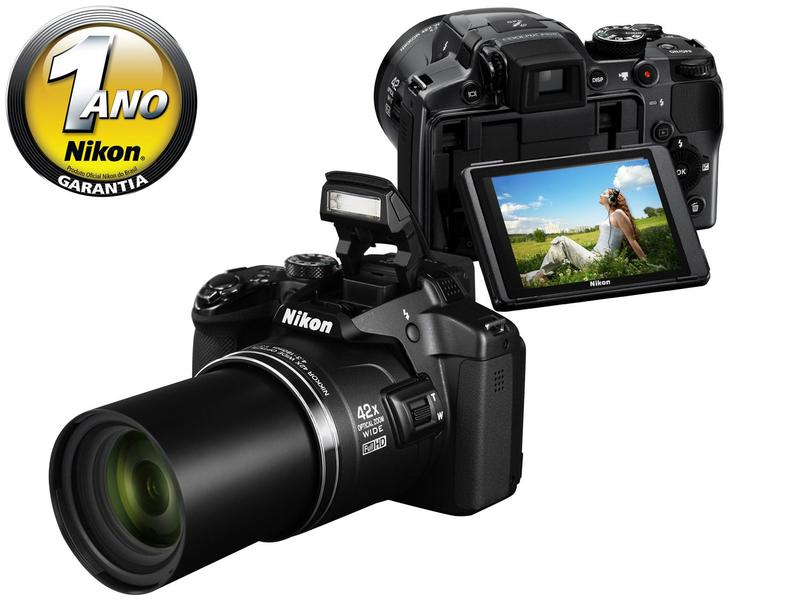 Câmera Digital Nikon Coolpix P510 16.1MP LCD 3” - Zoom Óptico 42x