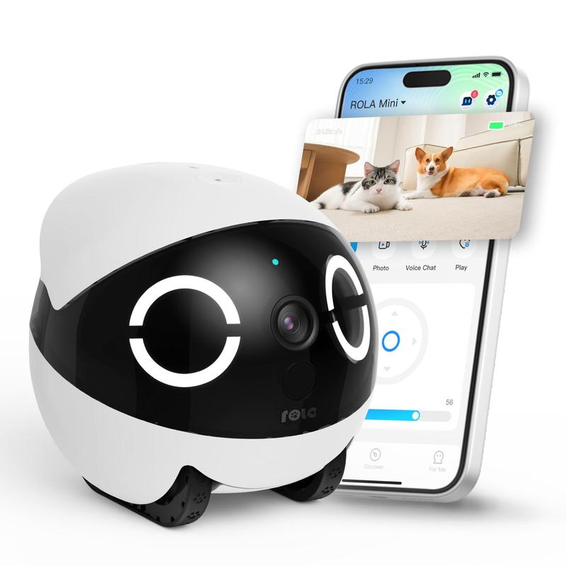 Câmera Robot Enabot EBO ROLA Mini 2K com 25 dias de duração da