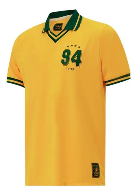Camisa Brasil Retrô 1994 Amarelo Masculina