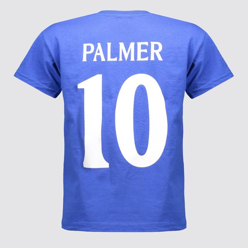 Camisa Chelsea Palmer N 10 Juvenil Azul - Fruit Of The Loom