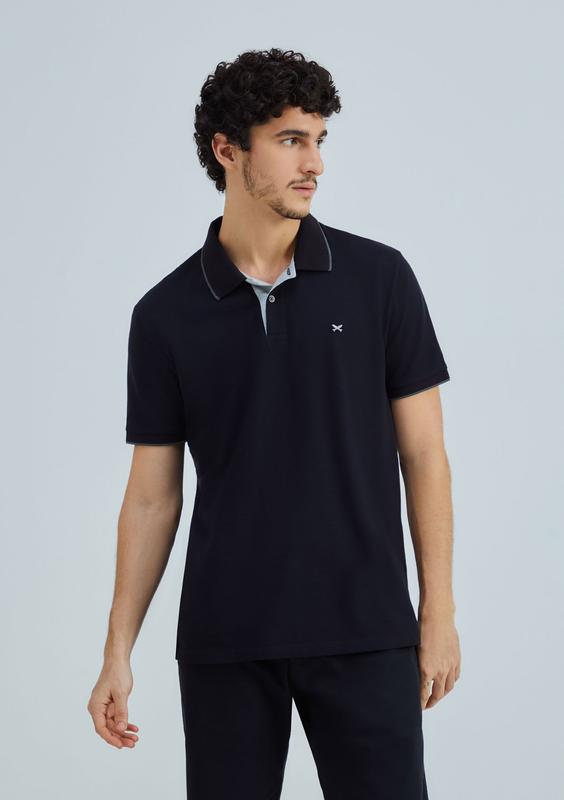 Camisa Polo Básica Masculina Em Malha Piquet