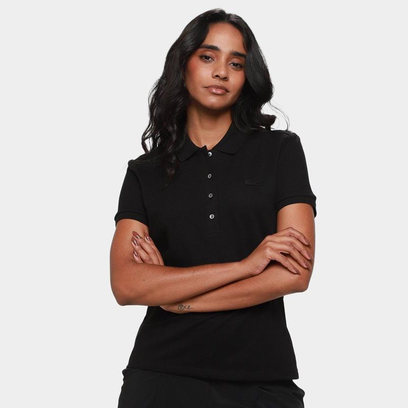 Camisa Polo Lacoste Feminina - Camisa Feminina - Magazine Luiza