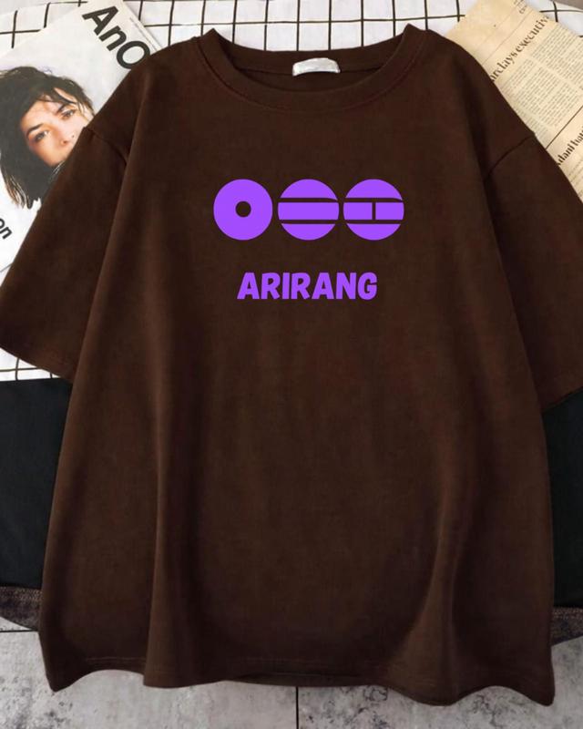 Camiseta ARIRANG BTS World Tour 2026 Aesthetic Unissex - Camiseta