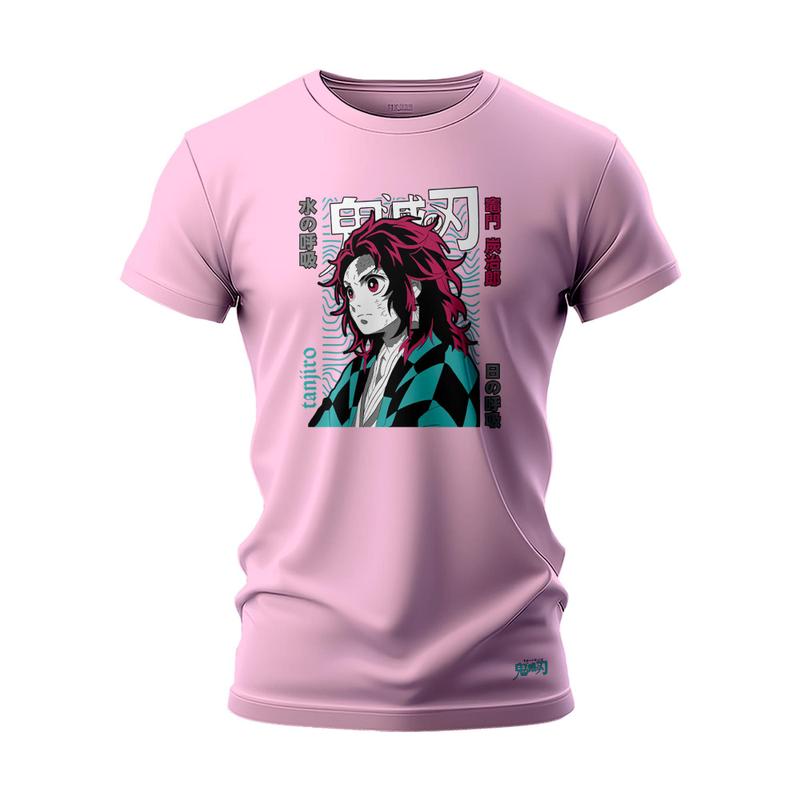 Camisa rosa demonios sale