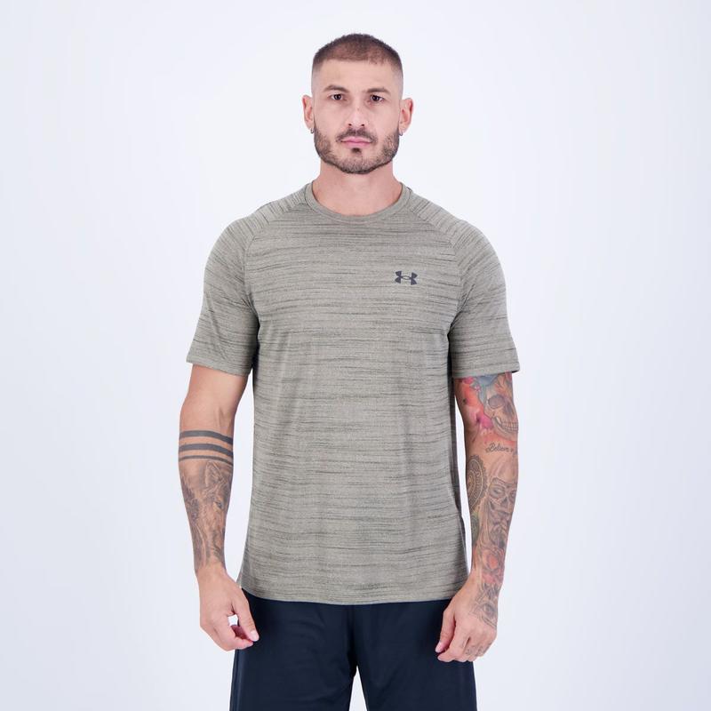 Camiseta under armour verde militar hotsell