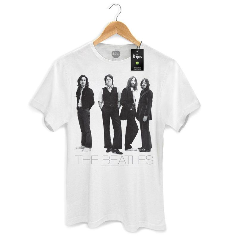 Camiseta Unissex The Beatles White Album Basic - bandUP