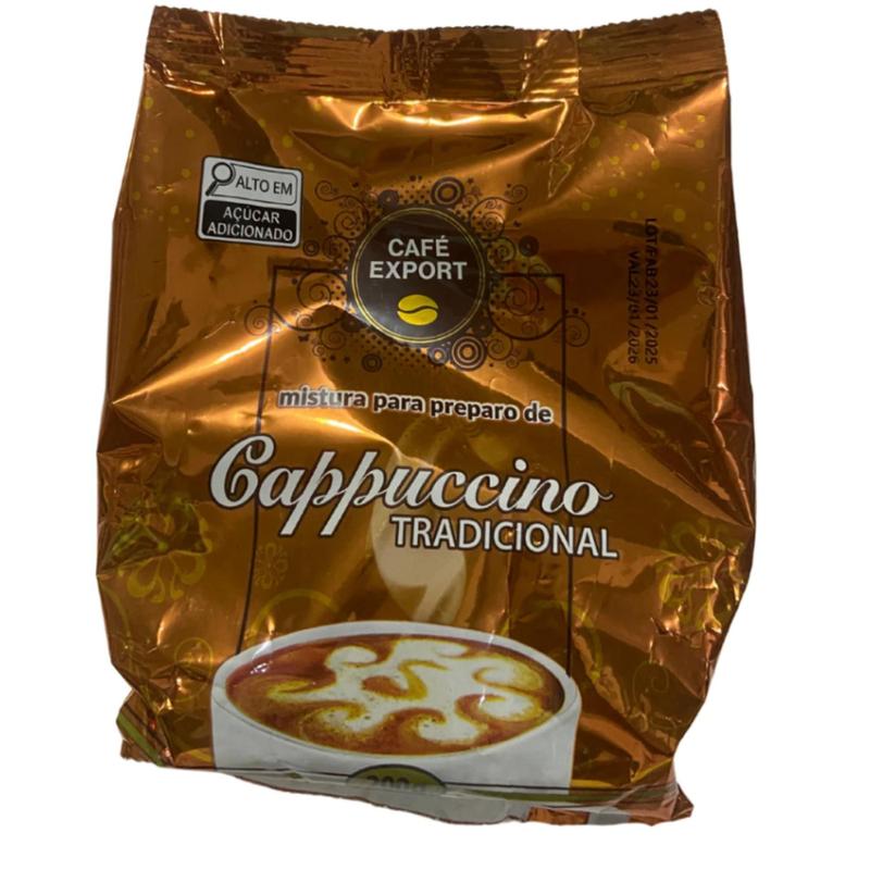 Cappuccino Tradicional Café Export Sache 200g - Cappuccino