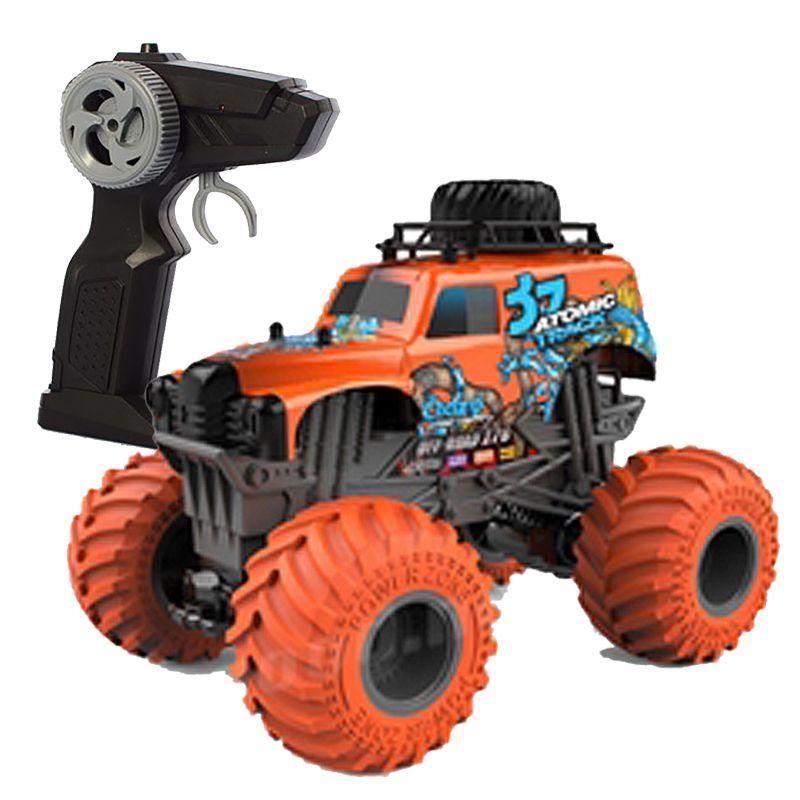 Carrinho de Controle Remoto 1:18 Off Road Spirit Beasts Laranja