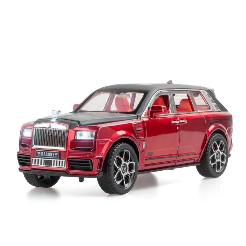 Carro de brinquedo Catovie Rolls-Royce Cullinan 1/24 vermelho