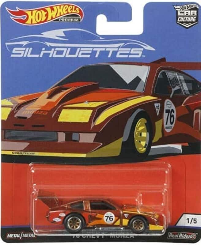 ホットウィール シェビーモンツァ - チャリティカー Carro de brinquedo Hot Wheels Car Culture 76 Chevy Monza escala 1