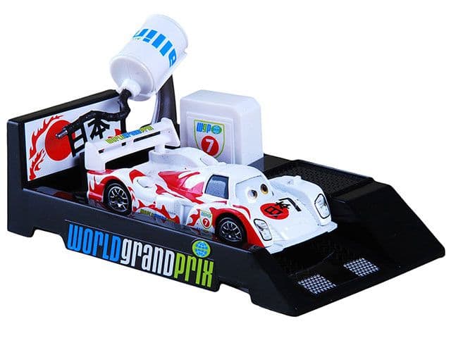 Carros 2 Lançador Pit Stop Shu Todoroki - Mattel - Lançadores de