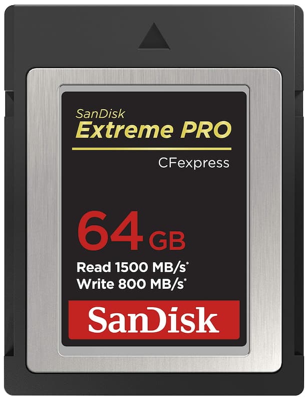 SanDisk Extreme PRO CFカード 64GB 32GB※ Cartão CFexpress SanDisk Extreme PRO 64GB Tipo B SDCFE-064G-GN4IN