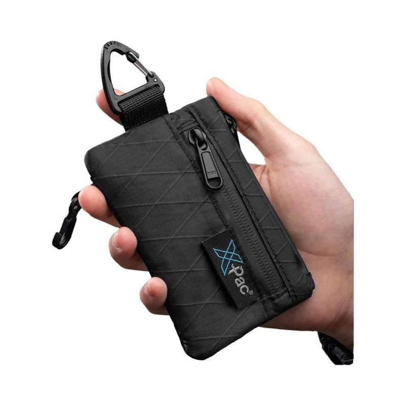 Carteira EDC Pequena Multiuso X-PAC Com Chaveiro, Porta Moedas