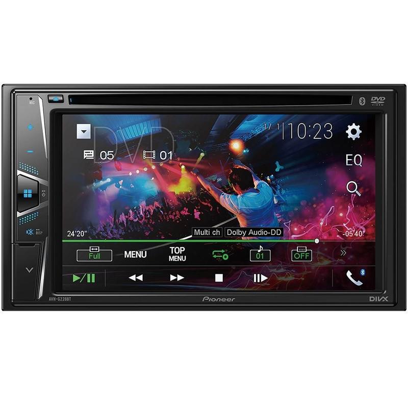 Central Multimídia Pioneer AVHG228BT Tela 6.2 Touch Cd Dvd