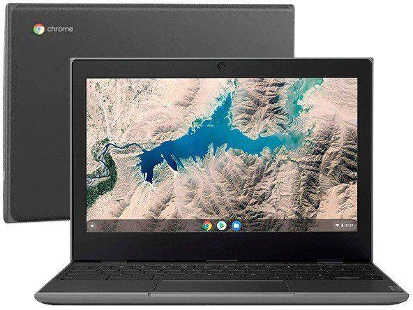 Chromebook Lenovo 100E 81MA001BBR Intel Celeron - 4GB 32GB eMMC