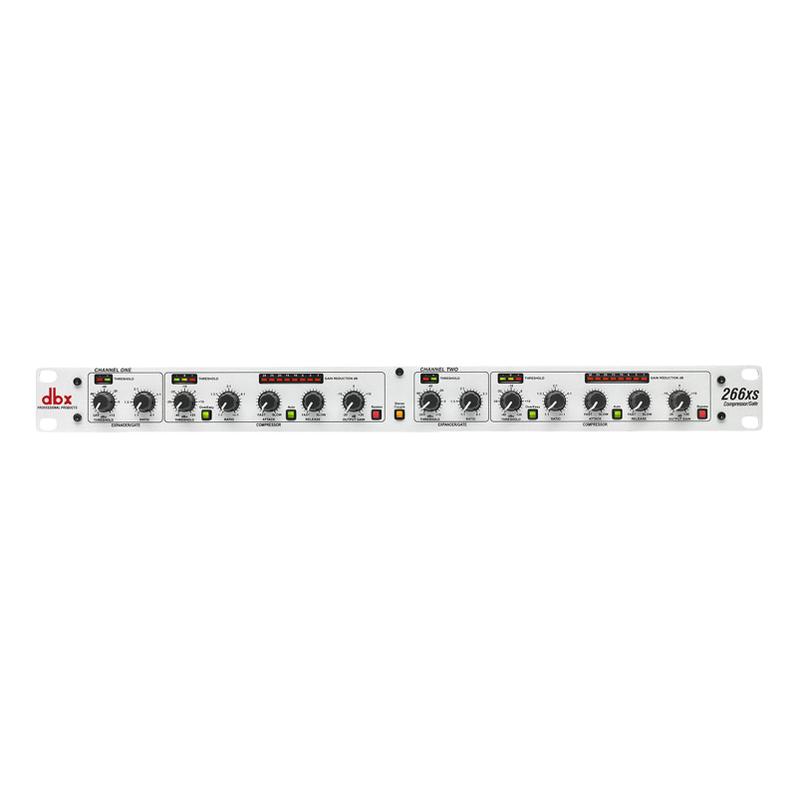 Compressor de áudio/processador de efeitos dinâmicos Gate dbx