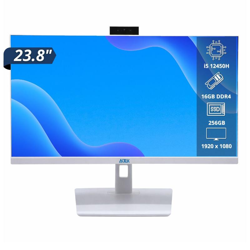 Computador All In One 23,8 Full HD VA, Core I5 Windows 11 Pro, SSD