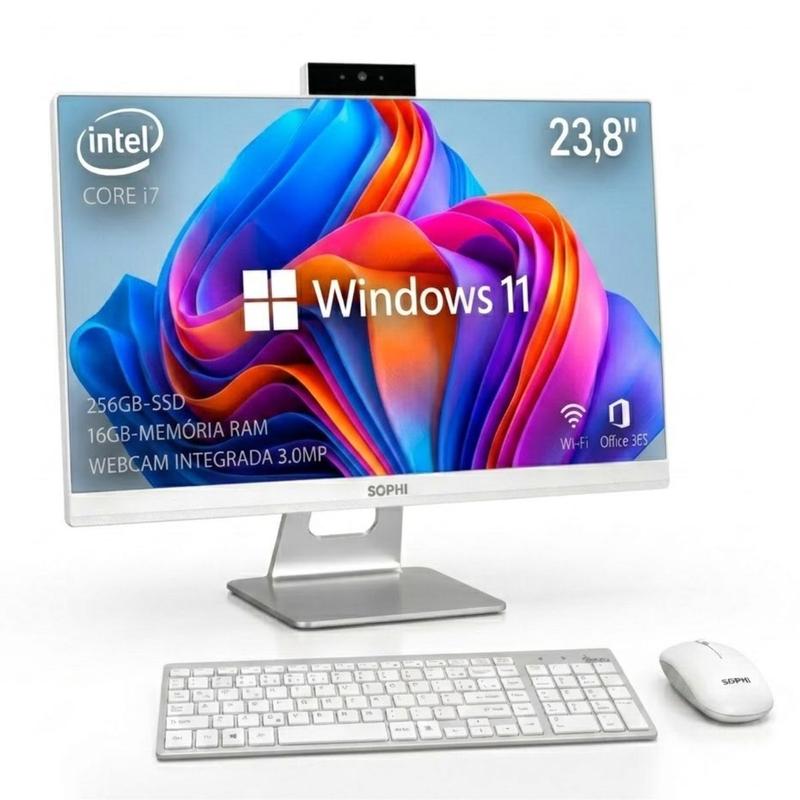 一体型PC Core i7-11800H 16GB Windows11 Computador All In One Completo Intel Core I7 16gb Ram Ssd 256gb