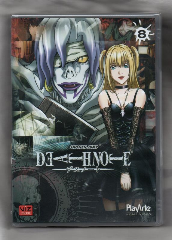Death Note DVD Vol.8 - PlayArte - Revista HQ - Magazine Luiza