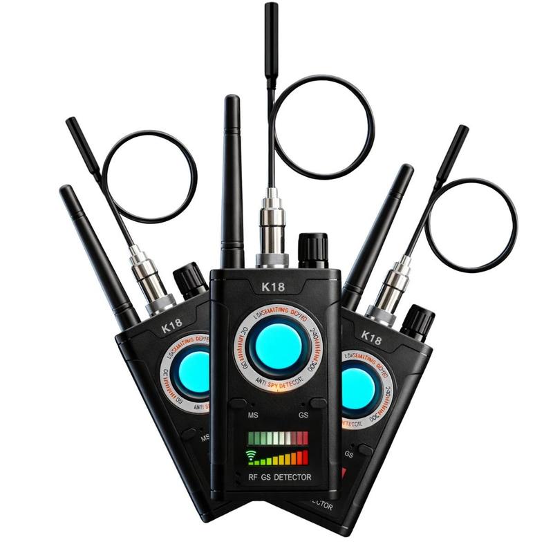 Detector k18 Localizador Rastreadores Câmera Gps Vassourinha