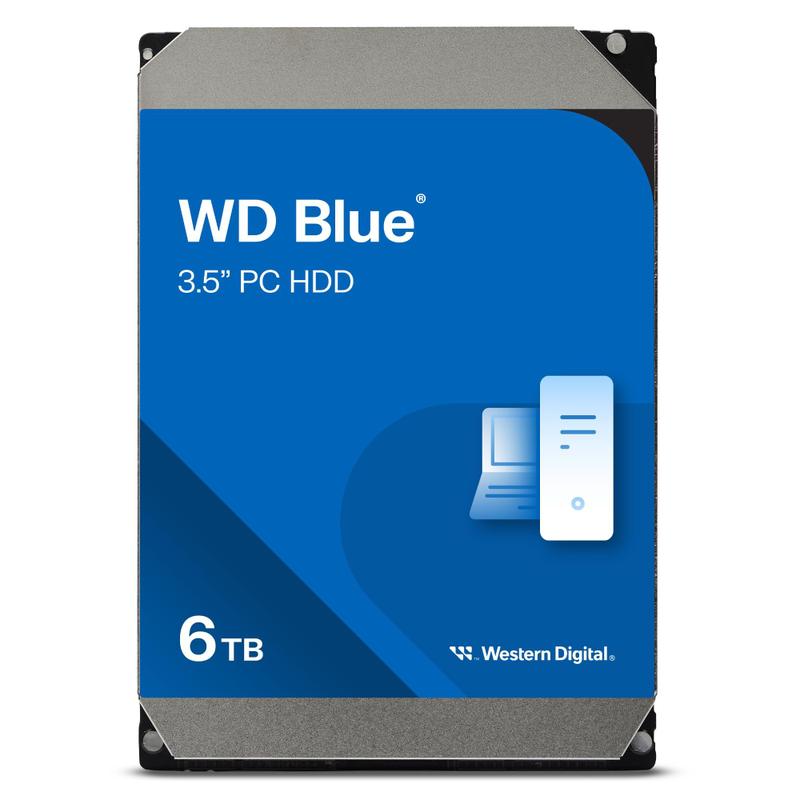 Western Digital WD Blue 6TB HDD ② Disco rígido interno Western Digital WD Blue 6TB 3.5
