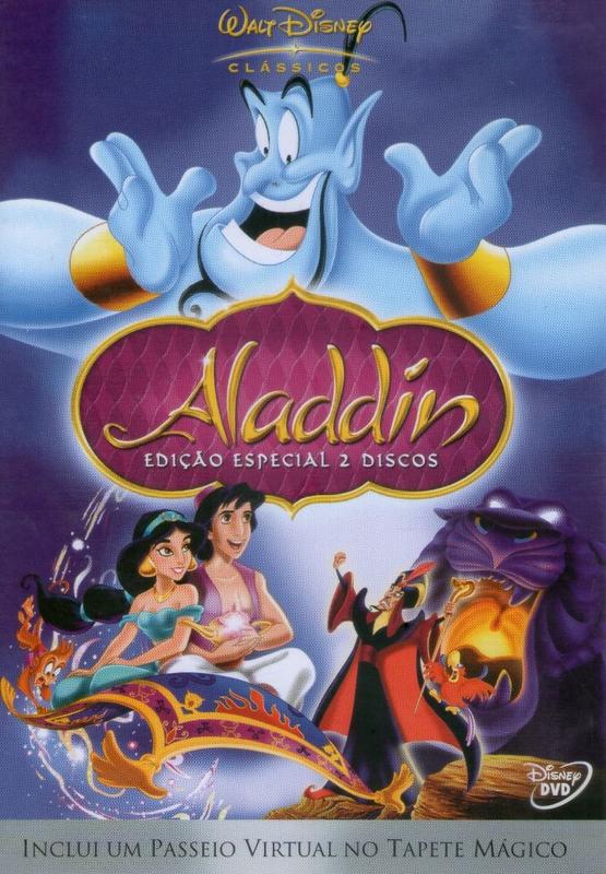Dvd Aladdin - Edição Especial 2 Discos - WALT DISNEY - DVD Virgem