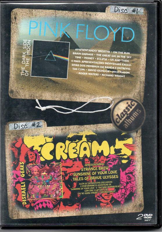 Dvd Duplo Pink Floyd, Cream - Classic Albums - ST2 - Música e