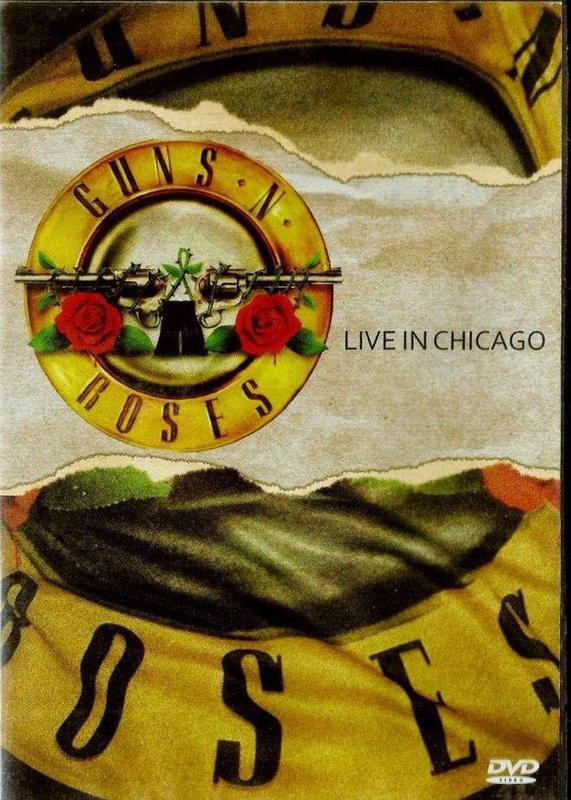 DVD Guns N Roses Live In Chicago Original - RADAR - Outros Música