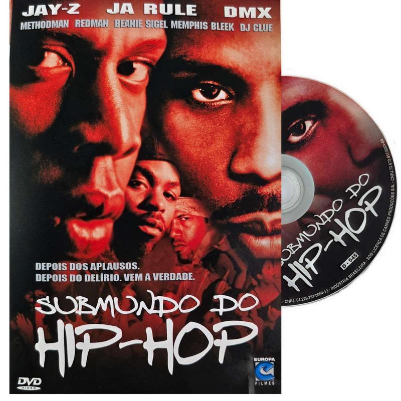 DVD Submundo do Hip-Hop - Jay-Z JaRule DMX Original - Europa