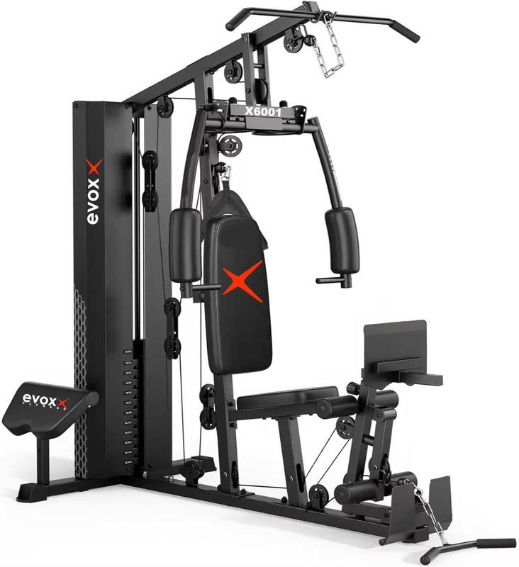 Estação de Musculação Varios Exercicios X6001 com Leg Press - Evox