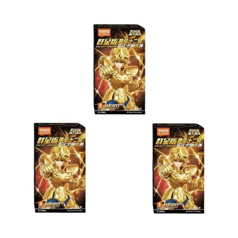 Figura De Ação Saint Seiya Galaxy V3, Brinquedo Blokees Em Caixa