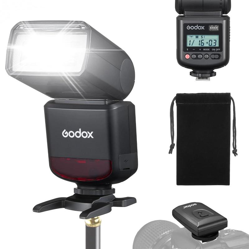 Flash Speedlite GODOX TT520 III TT520III para Canon Nikon - Flash