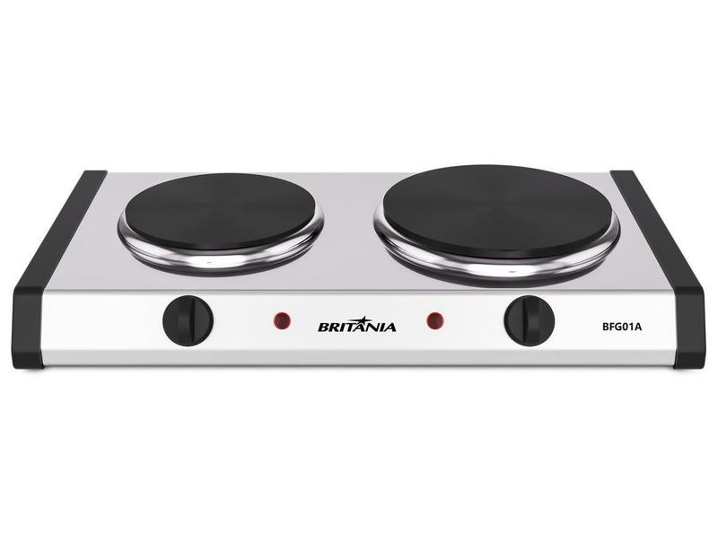 Fogão Elétrico 2 Bocas 2500W Britânia BFG01A - Fogareiro - Magazine Luiza