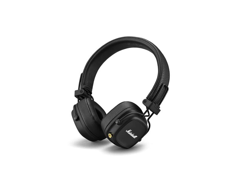 Fone de ouvido Bluetooth Marshall Major IV On-Ear Preto - Fone de