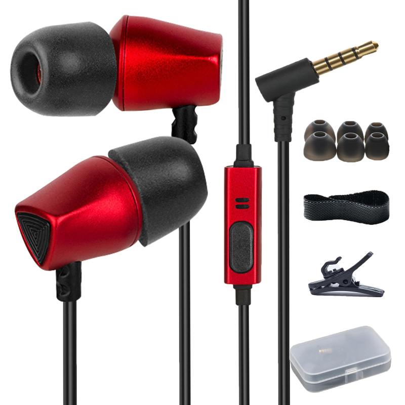イヤフォン Fone de ouvido intra-auricular com fio ZXQ A5 com microfone