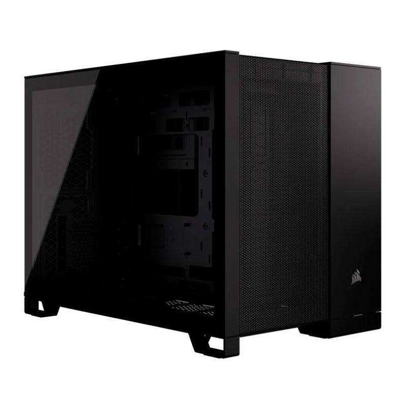 Gabinete Gamer Corsair 2500D Airflow, Mid-Tower, Lateral de Vidro, Preto, CC-9011263-WW