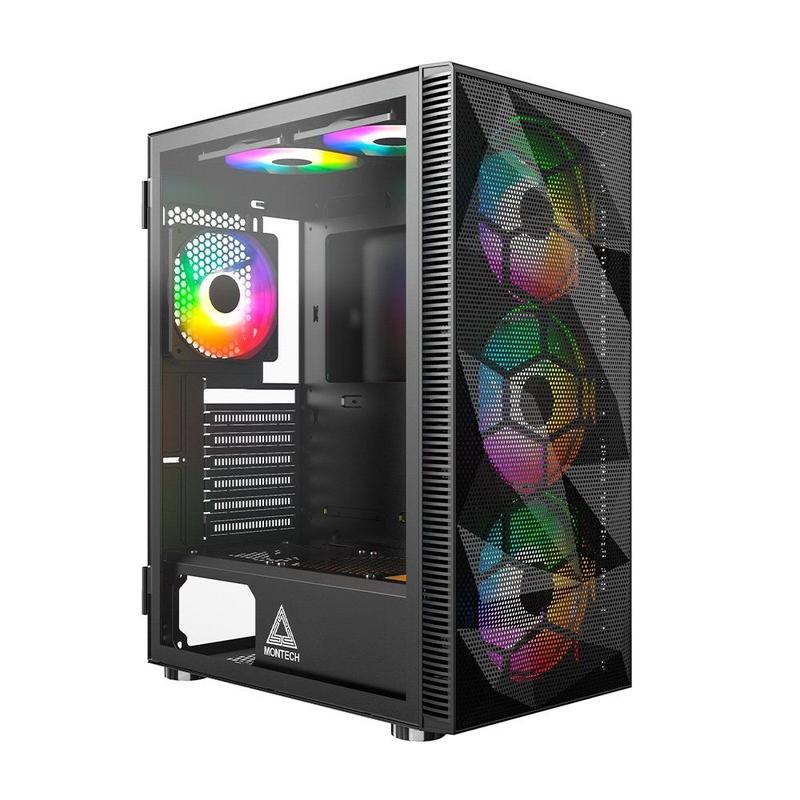 M e core M,C,B utter 3gX 15袋X３箱 Gabinete Gamer Montech X3 Mesh, Mid-Tower, Painel Frontal em Mesh