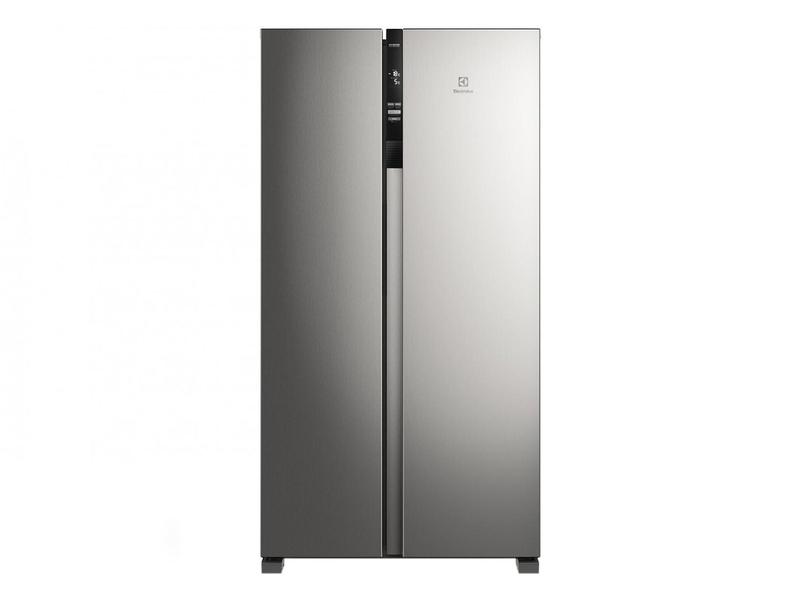 Geladeira/Refrigerador Electrolux Frost Free Side by Side Inox
