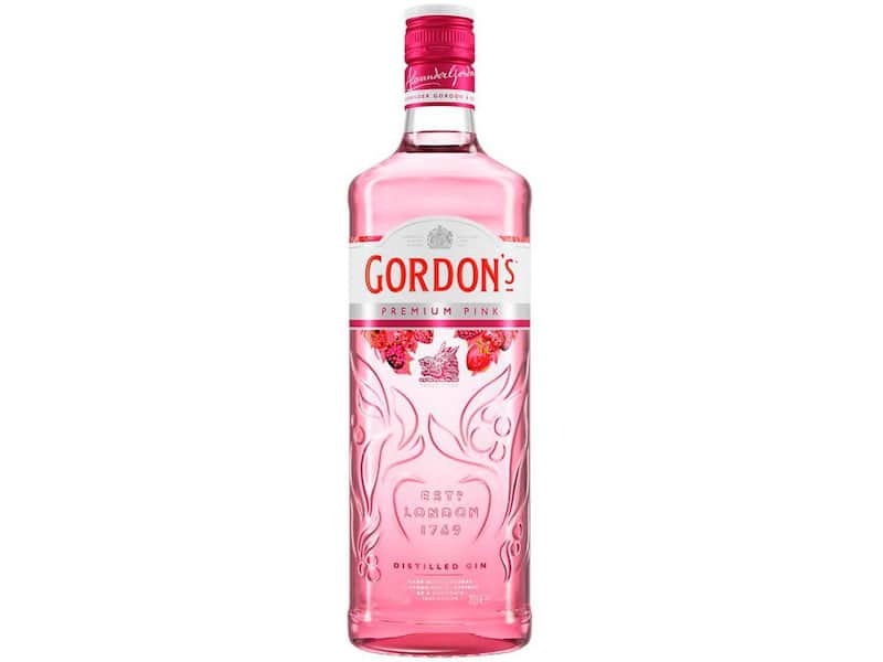 Gin Gordon's Pink Rose Clássico e Seco 700ml - Gin - Magazine Luiza