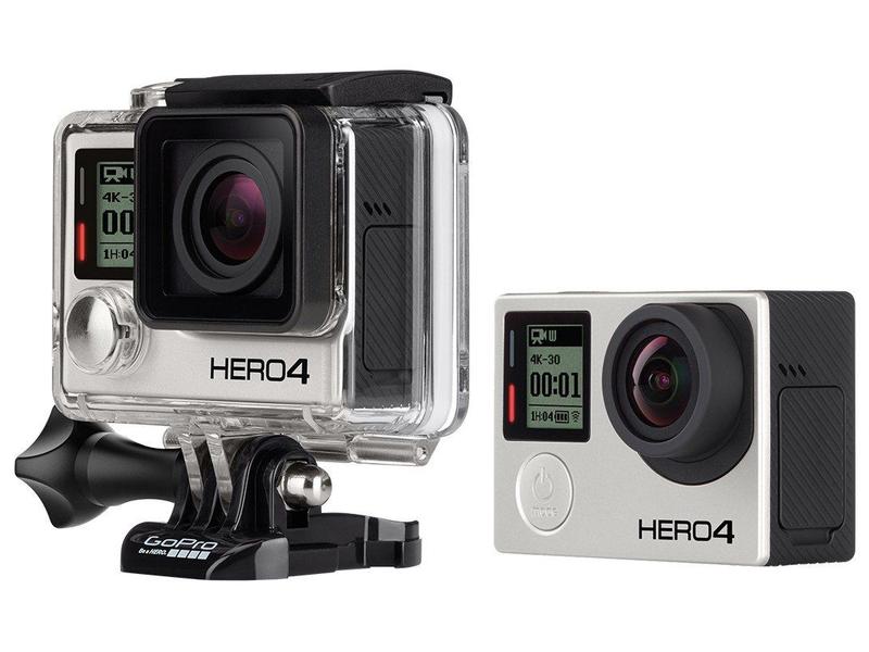 GoPro Hero 4 Black À prova de Água 12MP Wi-Fi - Bluetooth Gravação