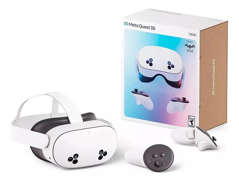 ​ Quest 3S 128GB VRヘッドセット Headset VR Meta Quest 3S 128GB Branco Realidade Mista Imersiva