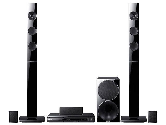 Home Theater DVD 5.1 Canais 1000W RMS HT-E553K - Conexão HDMI e